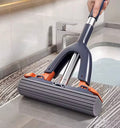 Joybos Wash Free Portable Self Squeeze Short Mini Mop Portable Mini Mop for Bathroom Kitchen Desktop Glass and Car Window